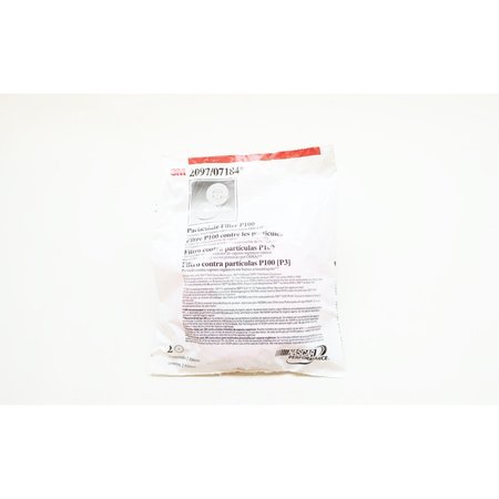 3M 2097/07184  P100 Particulate Filter Respirators Cartridges And Filter PK 2PK 2097/07184